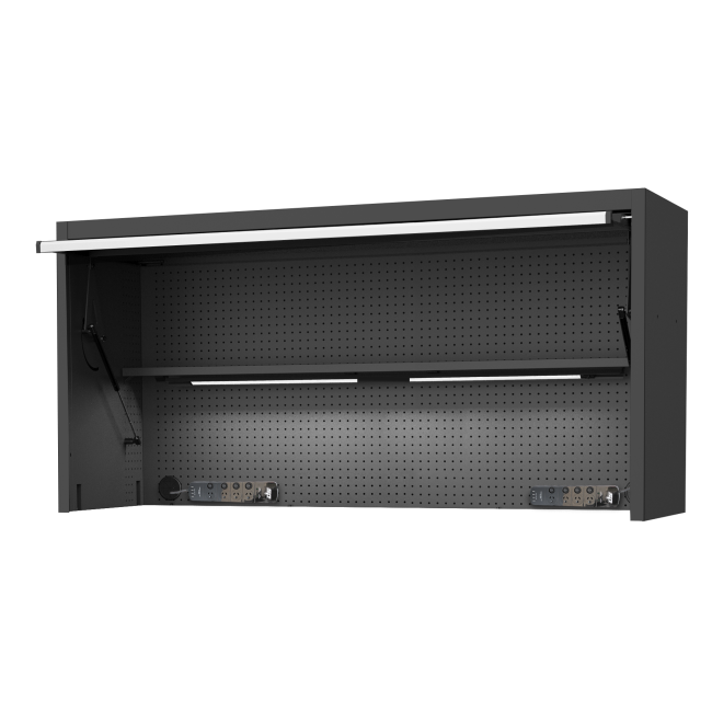 SP Tools Hutch Usa72 Black/Chrome SP44830