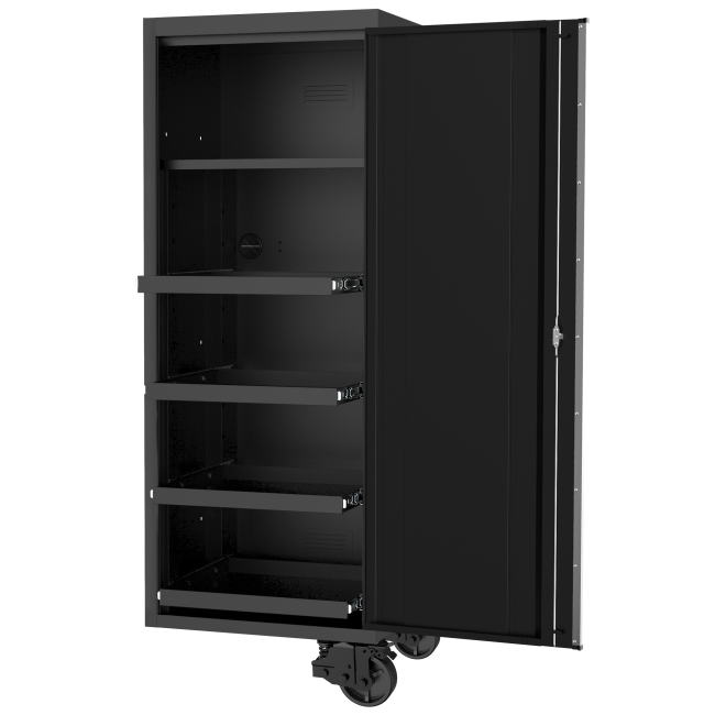 SP Tools Locker Side Usa5972 4 Shelf Black/Chrome SP44880