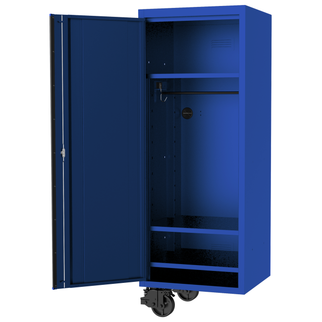 SP Tools Locker Side Usa5972 3 Shelf + Hanger Blue/Black SP44885BL