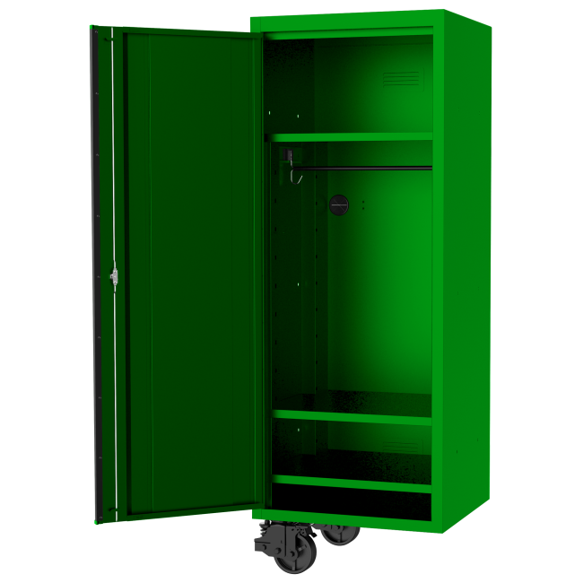 SP Tools Locker Side Usa5972 3 Shelf + Hanger Green/Black SP44885G