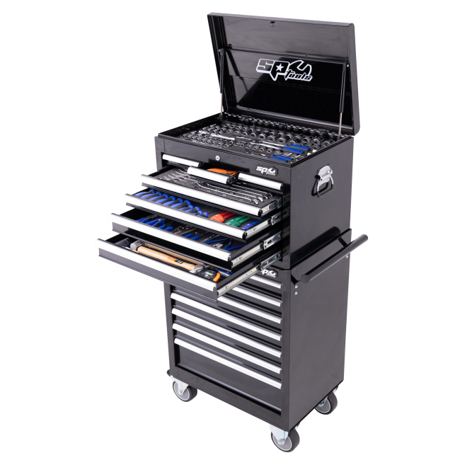 SP Tools 244Pc Metric/Sae Custom Series Tool Kit SP50104