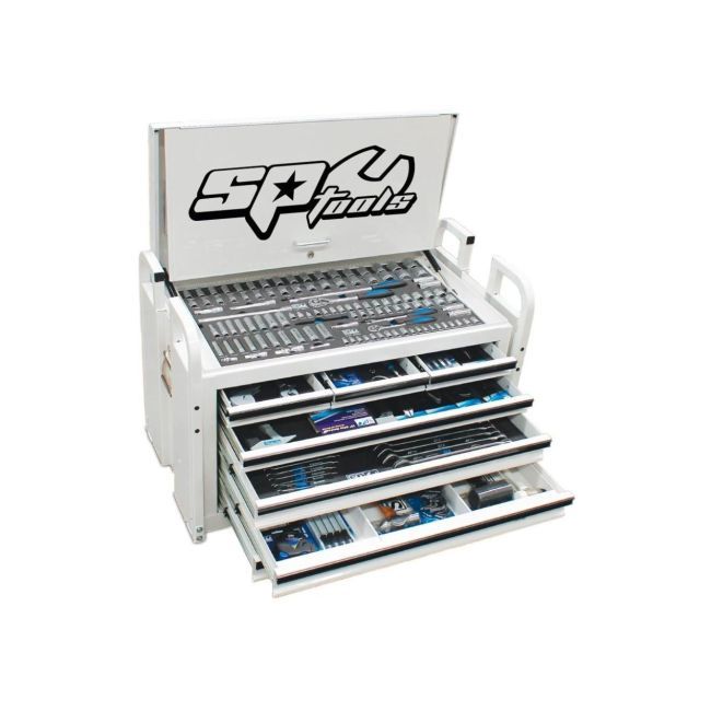 SP Tools 250Pc Metric/Sae Field Service Tool Kit White SP50118WX