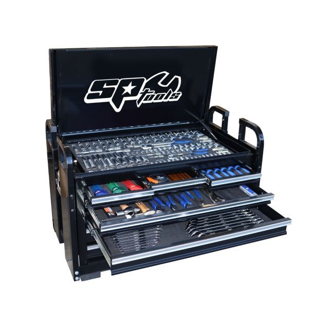 SP Tools 250Pc Metric/Sae Field Service Tool Kit Black SP50118X