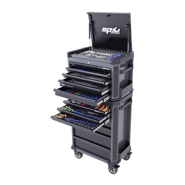 SP Tools 627PC Metric/SAE Tech Series Tool Kit Diamond Black SP50444DX