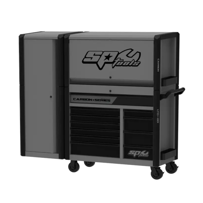 SP Tools 278PC 12 Drawer Metric/SAE 42 Series R/C + Hutch + Locker Toolkit  SP59562X