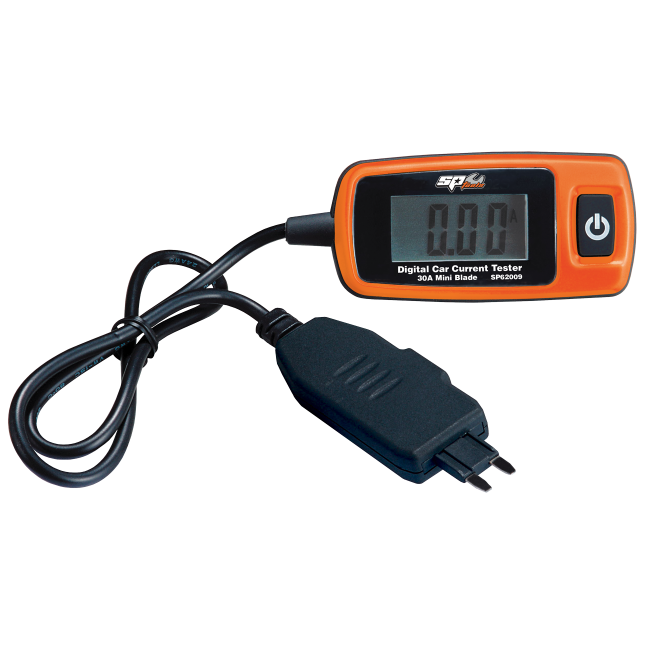 SP Tools Digital Car Current Tester 30A Mini-Blade SP62009