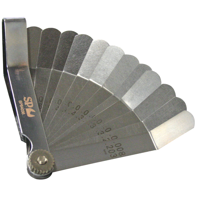 SP Tools Gauge 12Pcs Offset Feeler Set -4" SP64036