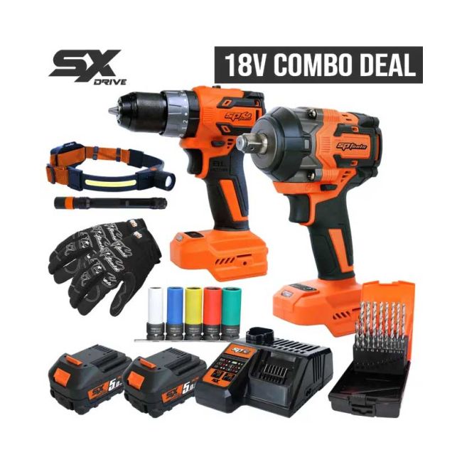 SP Tools 18V Workshop Starter Kit SP83190