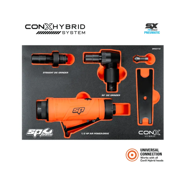 SP Tools ConX Hybrid Grind Air System Kit SP83772