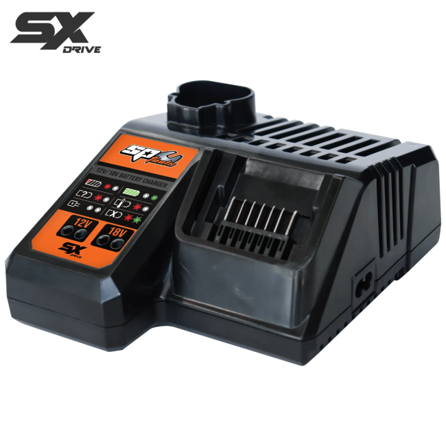SP Tools 12V/18V Two Port Battery Charger - SX Drive SP83895X