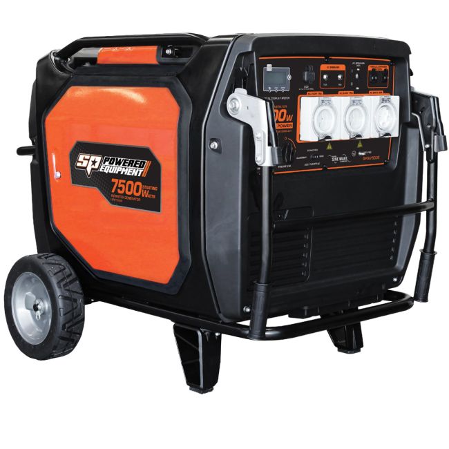 SP Tools 7500W Super Quiet Inverter Generator SPGI7500E