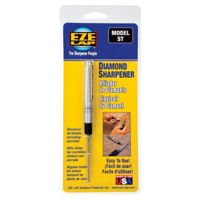 Eze-Lap 5-1/2" Fine Diamond Pen Sharpener ST