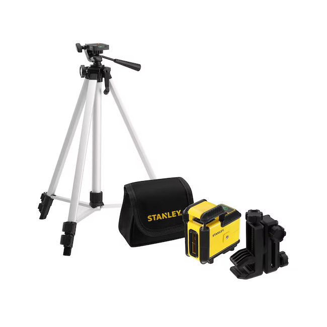 Stanley 360° Green Cross Line Laser Level W/ Tripod & Pouch STHT77641-1