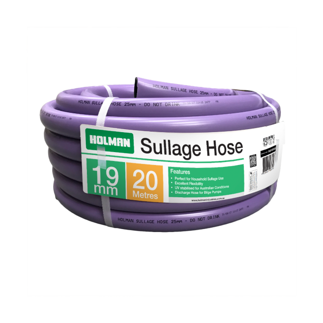 Holman 19mm 20m Sullage Hose SUH2020