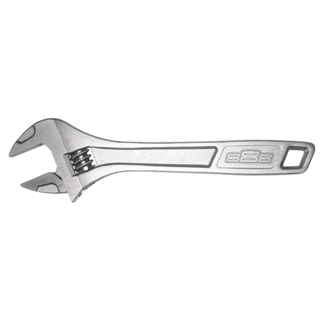 SP Tools 250MM Chrome Adjustable Wrench T818025