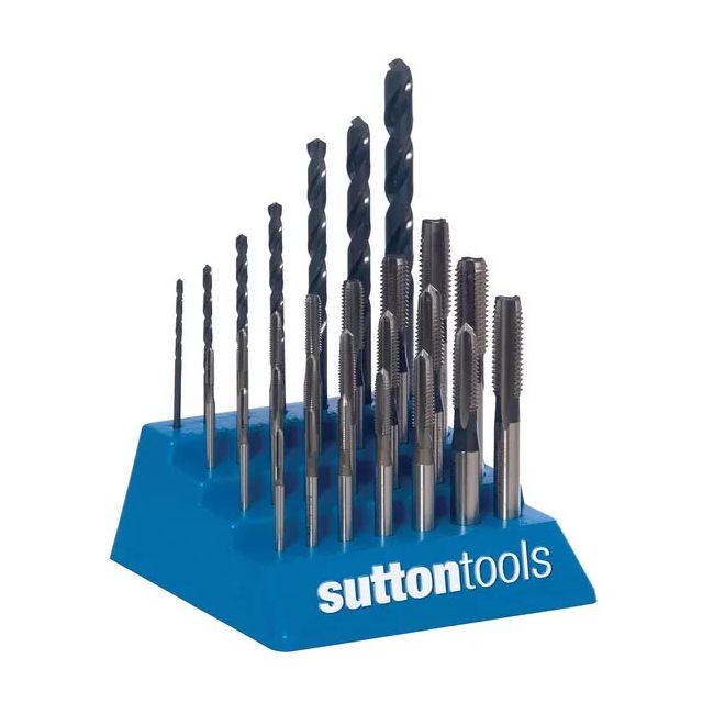 Sutton M3-M12 Metric Tap and Drill Set - 28 Piece T901SDT1