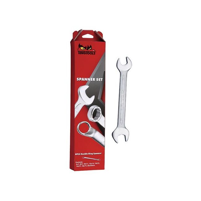 Teng 11PC Metric Double Open End Spanner Set TE-6211