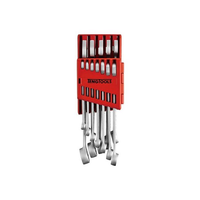 Teng 12PC 8MM-19MM Anti-Slip Metric Combination Spanner Set W/Holder TE-8512A