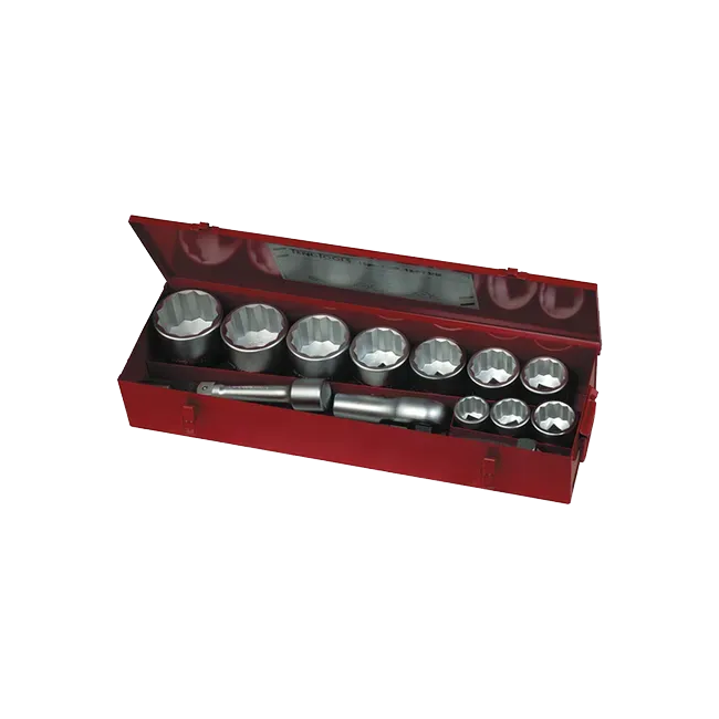 TENG 15PCE 1" DR. 12 Point Metric Regular Socket Set TE-M1115MM