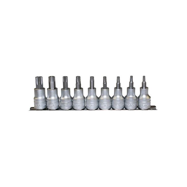 Teng 9PC 1/2" Drive TPX20-TPX60 Bit Socket Set TE-M1213TPX