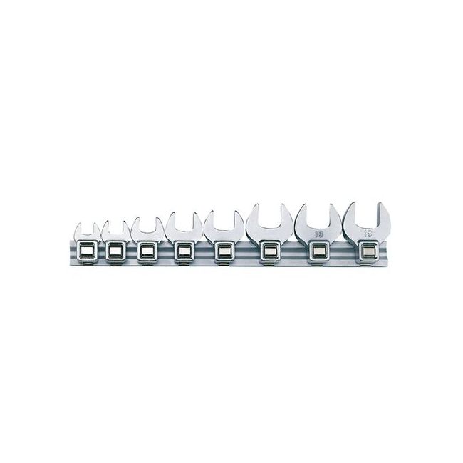 Teng 8PC 3/8" Drive 10-19MM Metric Crowfoot Wrench Set TE-M3808MM