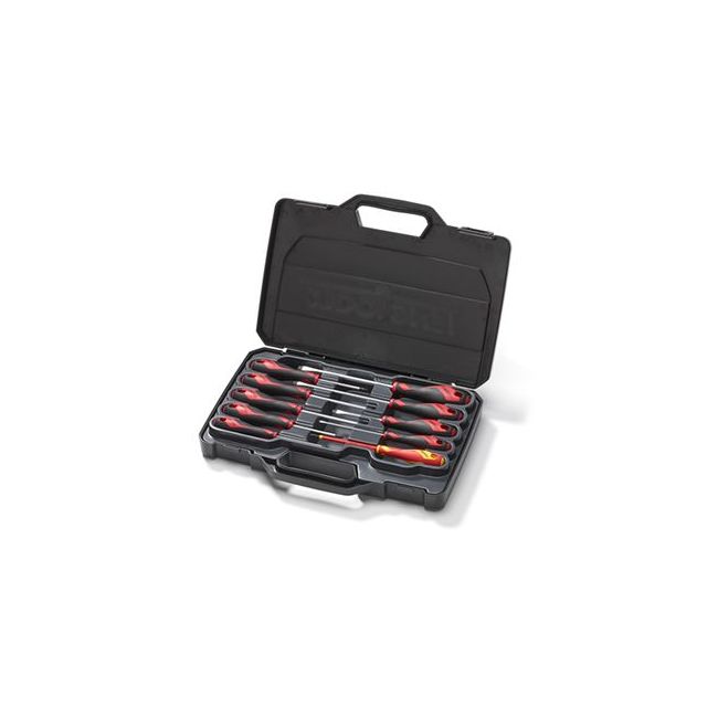 Teng 10PC Flat Phillips & Pozi Screwdriver Set TE-MD910N