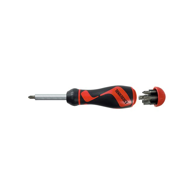 Teng 8PC Megadr. Ratchet Bits Screwdriver TE-MDR908