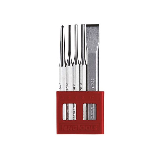 Teng 5PC Punch & Chisel Set TE-PCX05