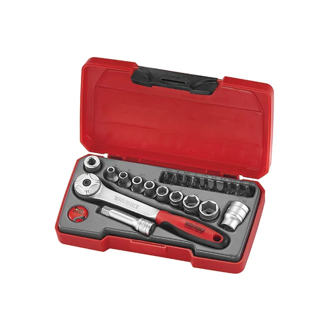 TENG 22PCE 1/4" DR. Mini Metric Socket Set TE-T1422