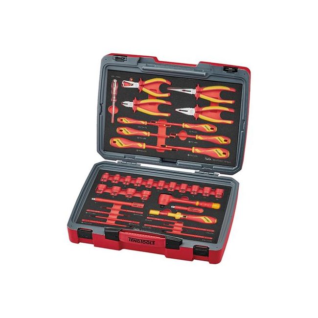 Teng 39PC Mecca Pro TC-6T EVA Electrician Tool Kit TE-TC-6TE06