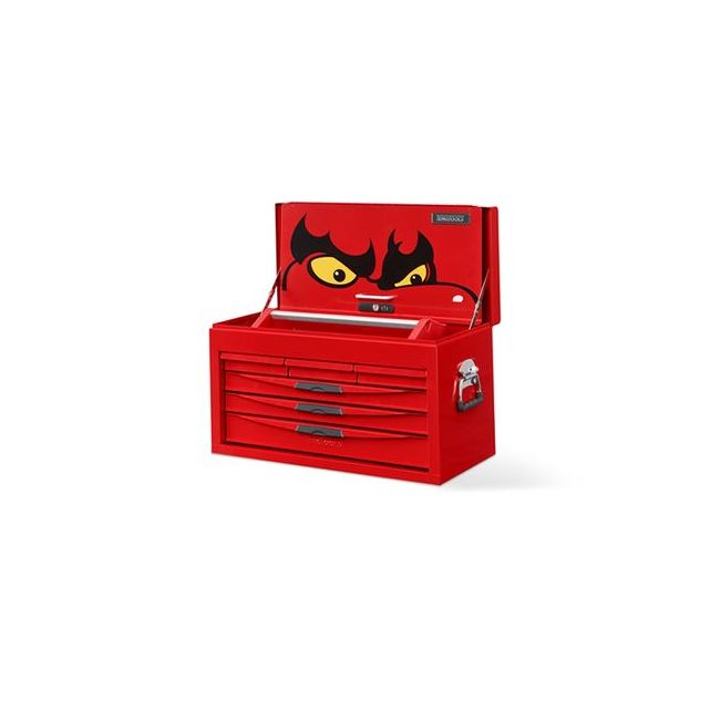 Teng 26" Pro Top Box 6 Drawers Red TE-TC806NF