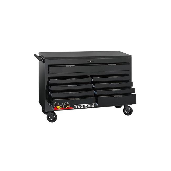Teng 338PC 53" Wide Body Metric & AF Tool Kit W/EVA Trays Black TE-TCM338EVAWBK
