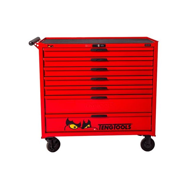 Teng 37" Pro Roll Cabinet 7 Drawers Red TE-TCW207N