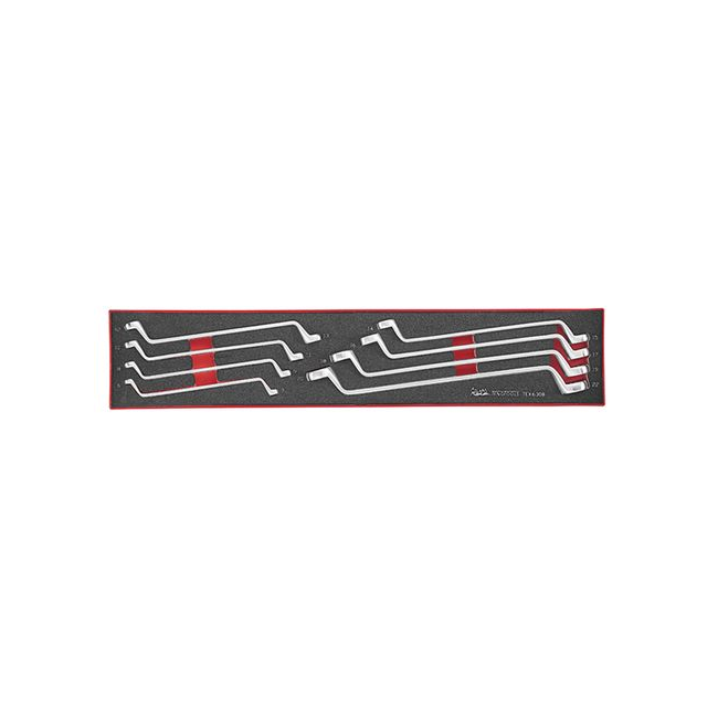 Teng 8PC 6-22MM Double Ring Spanner Set TE-TEX6308