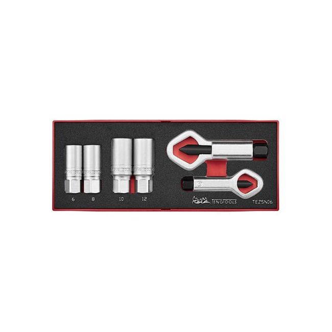 Teng 6PC Extractor & Nut Splitter Set TE-TEZSN06