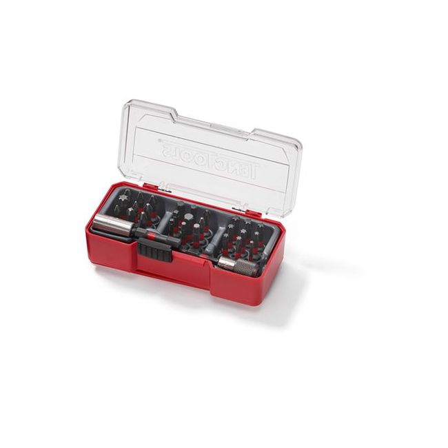 Teng 29PC Phillips Pozi Robertson Hex TX & PH2 Impact Bits Set W/Belt Clip Tray TE-TJ1430