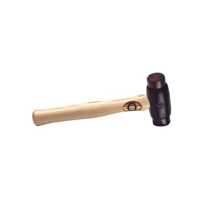 Thor 800G RAWHIDE HAMMER #2 (1-3/4LB) 38MM FACE WOOD HNDL TH12 TH12