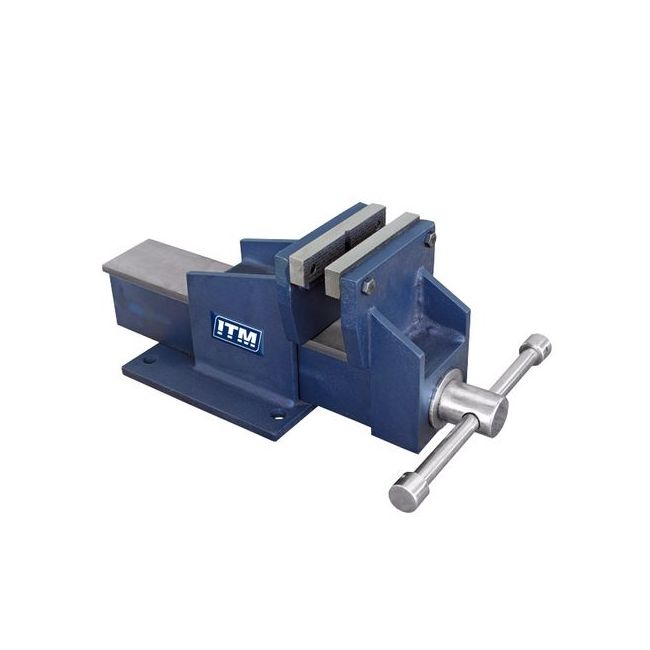 ITM 150MM Straight Fabricated Steel Bench Vice TM102-150