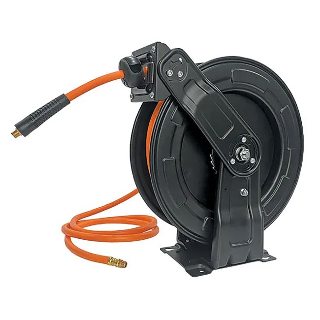 ITM Air Hose Steel Reel Retractable 10MM X 20M 1/4" Bsp Male TM300-022