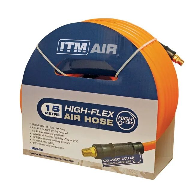 ITM Air Hose Hybrid Polymer 12.5MM (1/2") X 30M TM300-430