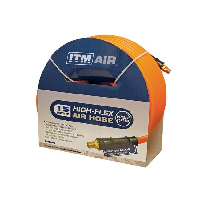 ITM 19MM (3/4") X 100M Unfitted High-Flex Hybrid Polymer Air Hose TM300-5100