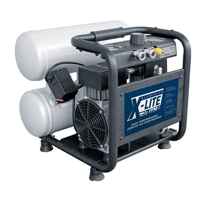 ITM X-Lite 2HP 16L Silent Twin Tank Air Compressor TM350-20016