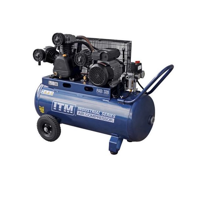 ITM 3.0HP 90L 328L/Min Belt Drive Air Compressor TM351-30090