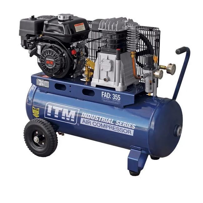 ITM 60L 5.5HP Honda Powered Belt Driven Petrol Air Compressor TM352-55060