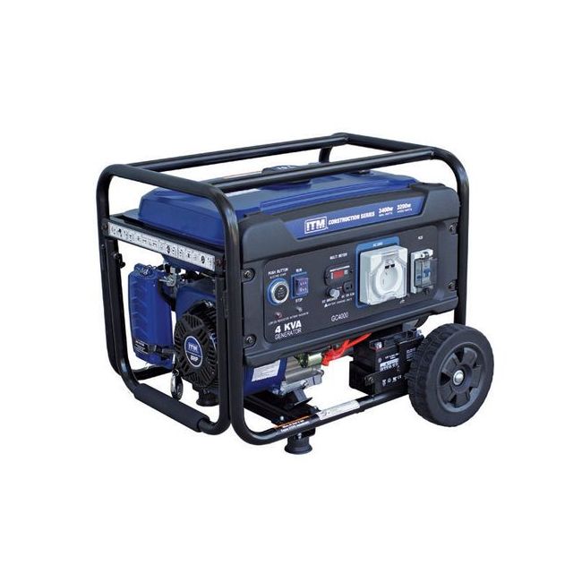 ITM 3400W Ip66 E-Start Petrol Generator With Remote TM520-3400