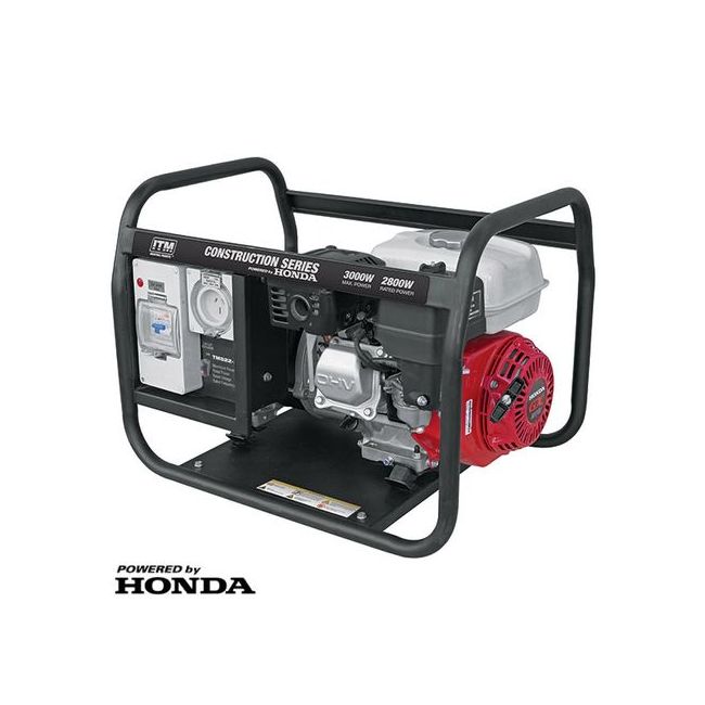 ITM 3.75Kva 3000W Peak Gx200 Petrol Generator TM522-3000