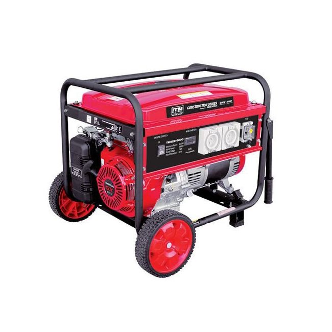 ITM 7.5kVA 13HP Honda GX390 Construction Series Generator TM522-6000