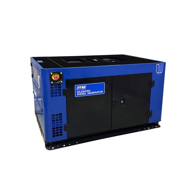 ITM 12000W Diesel Generator W/Silent Cabinet & Electric Start TM524-12000S