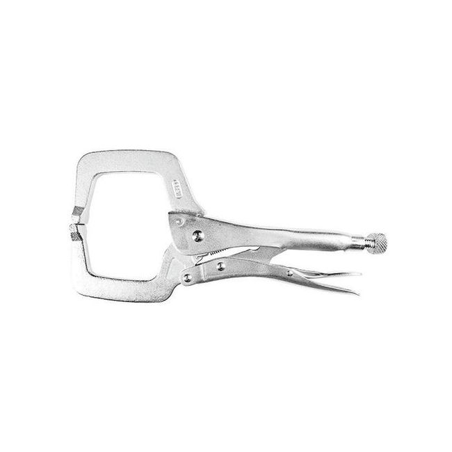 EHOMA LOCKING PLIER 275MM (11") C CLAMP REGULAR TIP TM604-101
