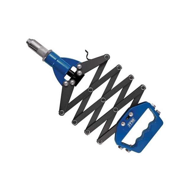 ITM Riveter, Lazy Tong 3 Jaw, 3.2 To 6.4MM Nozzles TM620-012